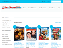 Tablet Screenshot of buycheapdvd.com